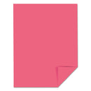 Astrobrights® Color Cardstock, 65 lb, 8.5 x 11, Plasma Pink, 250/Pack (WAU22129)