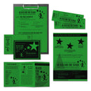Astrobrights® Color Cardstock, 65 lb, 8.5 x 11, Gamma Green, 250/Pack (WAU22741)
