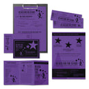 Astrobrights® Color Cardstock, 65 lb, 8.5 x 11, Gravity Grape, 250/Pack (WAU21971)