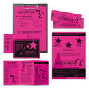 Astrobrights® Color Cardstock, 65 lb, 8.5 x 11, Fireball Fuchsia, 250/Pack (WAU22881)