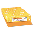 Astrobrights® Color Paper, 24 lb, 11 x 17, Cosmic Orange, 500/Ream (WAU22653)