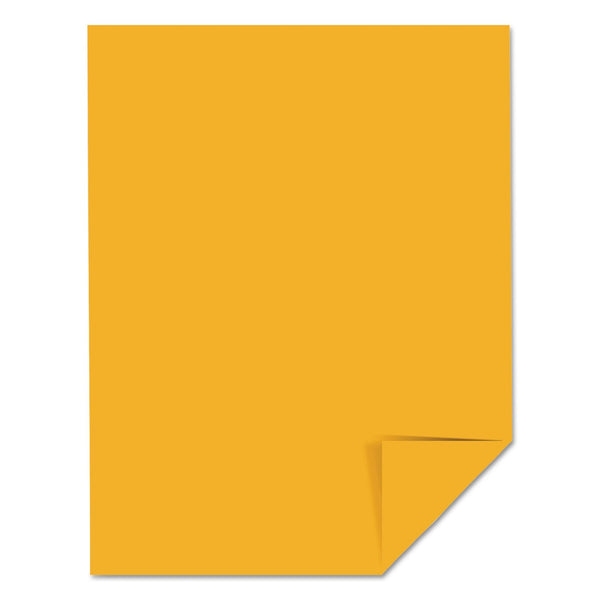 Astrobrights® Color Cardstock, 65 lb, 8.5 x 11, Galaxy Gold, 250/Pack (WAU22771)
