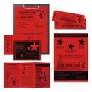 Astrobrights® Color Cardstock, 65 lb, 8.5 x 11, Re-Entry Red, 250/Pack (WAU22751)
