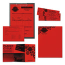 Astrobrights® Color Paper, 24 lb, 11 x 17, Re-Entry Red, 500/Ream (WAU22553)