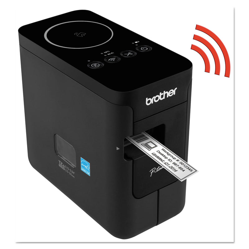 Brother PTP750W Compact Label Maker with Wireless Enabled Printing (BRTPTP750W)