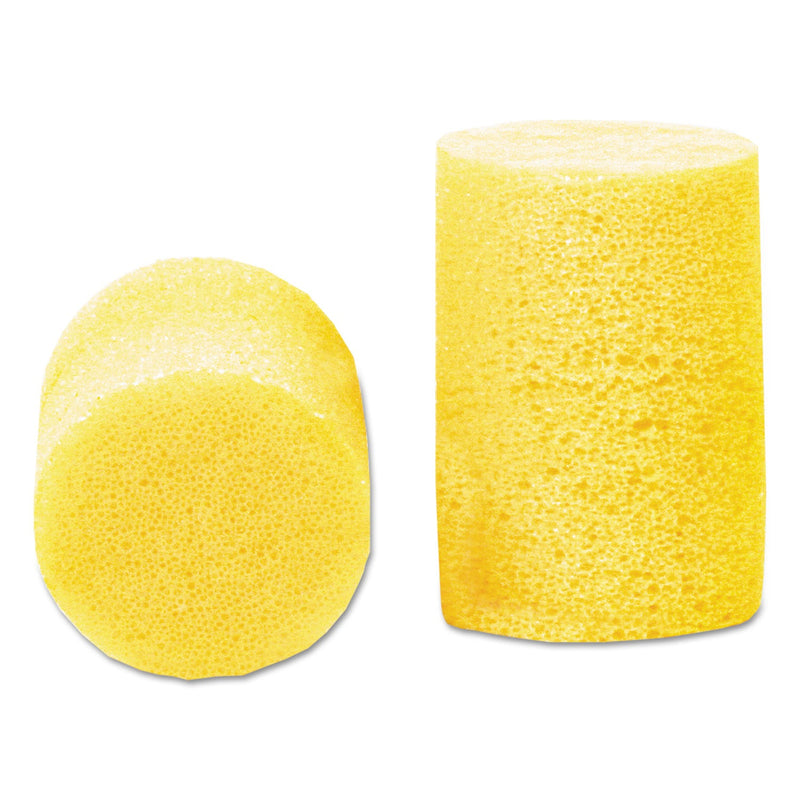 3M™ E-A-R Classic Earplugs, Pillow Paks, Uncorded, PVC Foam, Yellow, 200 Pairs (MMM3101001) (MMM3101001)