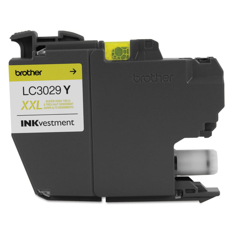 Brother LC3029Y INKvestment Super High-Yield Ink, 1500 Page-Yield, Yellow (BRTLC3029Y)