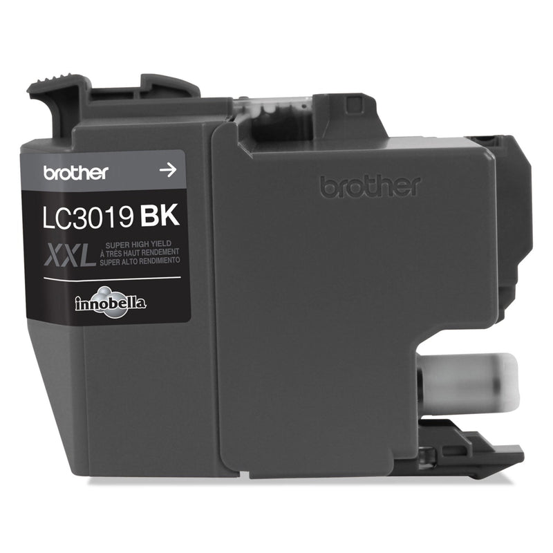 Brother LC3019BK Innobella Super High-Yield Ink, 2800 Page-Yield, Black (BRTLC3019BK)
