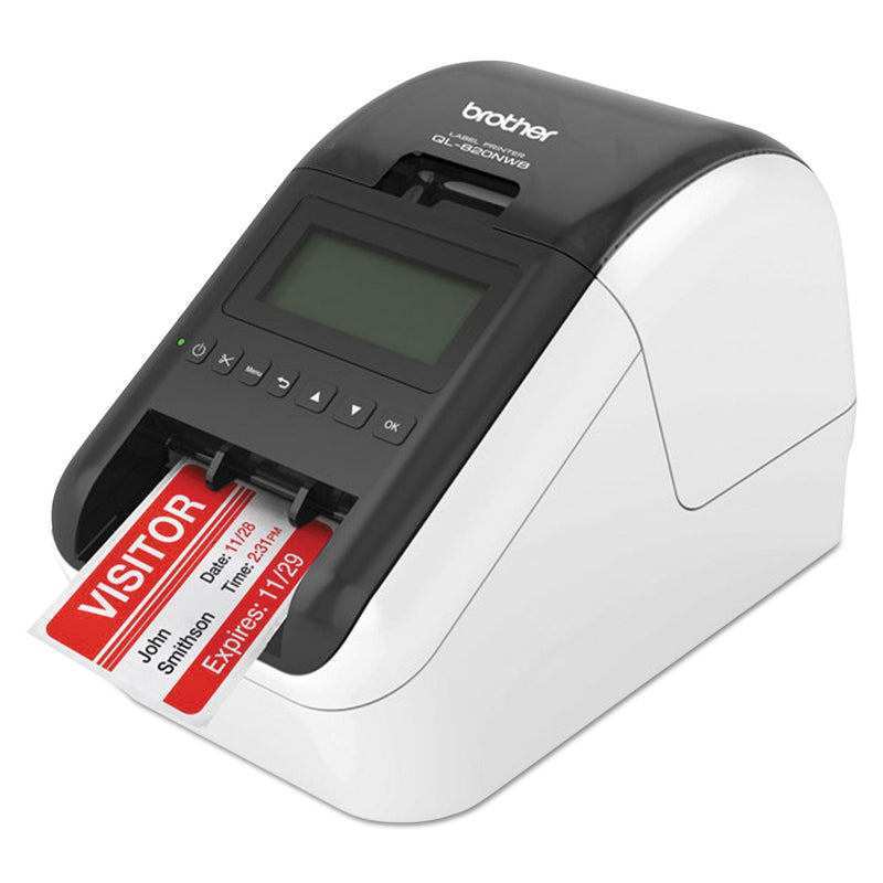 Brother QL820NWB Professional Ultra Flexible Label Printer with Multiple Connectivity Options (BRTQL820NWB)