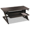 3M™ Precision Standing Desk, 35.4" x 22.2" x 6.2" to 20", Black (MMMSD60B)