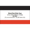 Brother Continuous Paper Label Tape, 2.4" x 50 ft, Black/White (BRTDK2251)