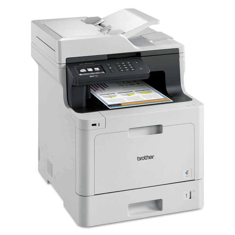 Brother MFCL8610CDW Business Color Laser All-in-One Printer with Duplex Printing and Wireless Networking (BRTMFCL8610CDW)