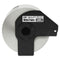 Brother DK1247 Label Tape, 4.07" x 6.4", Black on White, 180/Roll (BRTDK1247)
