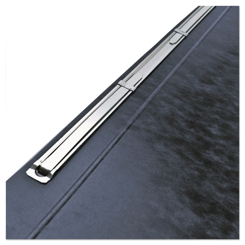ACCO Presstex Report Cover, Side Bound, Prong Clip, Letter, 3" Cap, Black (ACC25071)