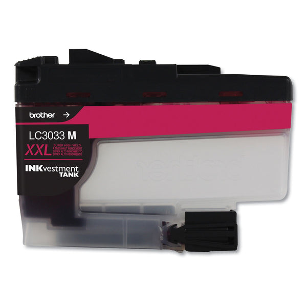 Brother LC3033M INKvestment Super High-Yield Ink, 1500 Page-Yield, Magenta (BRTLC3033M)