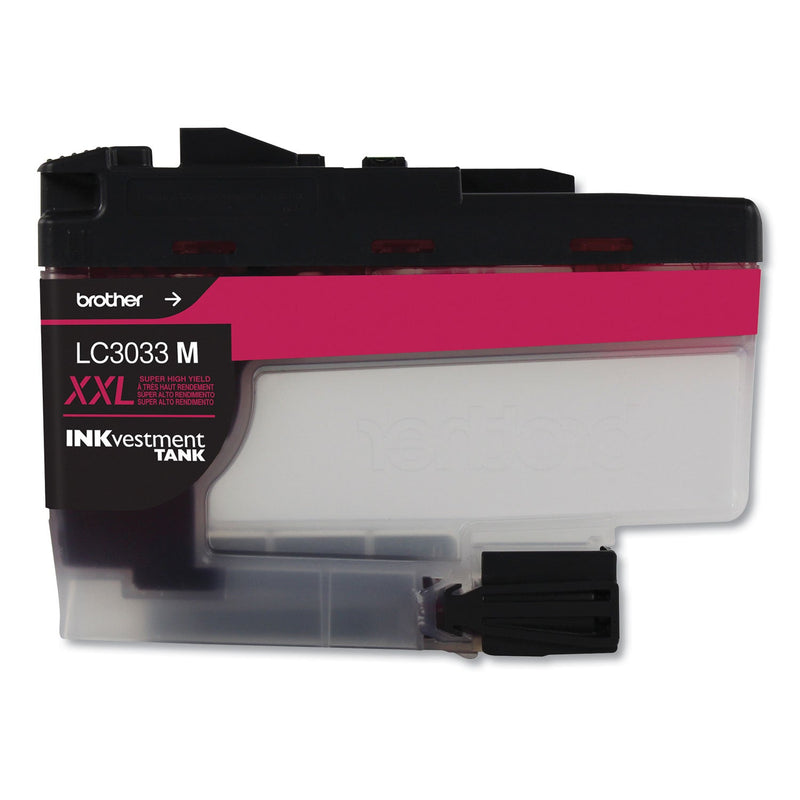 Brother LC3033M INKvestment Super High-Yield Ink, 1500 Page-Yield, Magenta (BRTLC3033M)