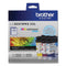 Brother LC30373PKS INKvestment Super High-Yield Ink, 1500 Pg-Yield, Cyan/Magenta/Yellow (BRTLC30373PKS)