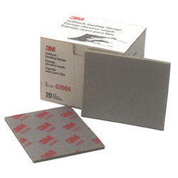 3M™ Softback Sanding Sponge, 4-1/2 in x 5-1/2 in, Medium, 120/180 Grit, Wet or Dry (405-051131-02606)