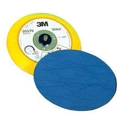 3M™ Stikit™ Disc Pads, Medium Density Foam, 6 in dia., 5/16-24 arbor dia. (405-051144-05576)
