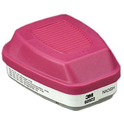 3M™ Combination Cartridges/P100 Particulate Filters, Acid Gases (142-60922)
