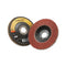 3M™ Cubitron II™ Flap Disc 967A, 4-1/2 in dia, 80 Grit, 7/8 in Arbor, 13,300 RPM, Type 27 (405-051141-55607)