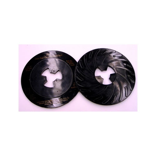3M™ Disc Pad Face Plates, 7 in Dia, Hard, Black (405-051144-80515)