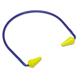 3M™ Caboflex Model 600 Hearing Protectors, ABS, PVC, Silicone, Yellow, Banded (247-320-2001)