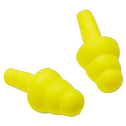 3M™ E-A-R™ Ultrafit® Earplugs, Elastomeric Polymer, Yellow, Uncorded, Poly Bag (247-340-4003)