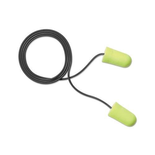 3M™ E-A-Rsoft SuperFit Metal Detectable Corded Earplugs, Red/Yellow, Corded (247-311-4106)