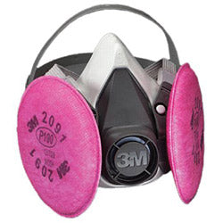 3M™ 6000 Series Half Facepiece Respirator Assemblies, Small (142-6191)