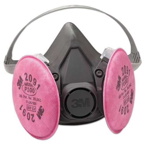 3M™ Half Facepiece Respirator 6000 Series, Reusable (MCO6291)