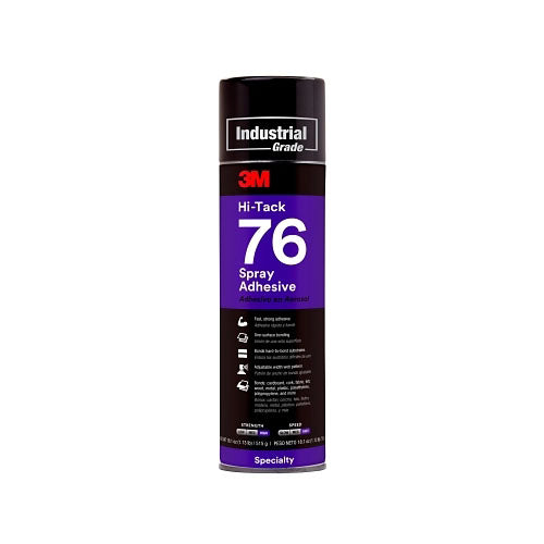 3M™ Hi-Tack 76 Spray Adhesives, 24 oz Tube, Clear/Amber (405-021200-30026)