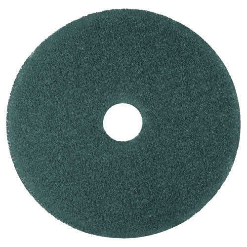 3M™ Low-Speed High Productivity Floor Pads 5300, 12" Diameter, Blue, 5/Carton (MMM08405)