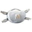 3M™ N100 Particulate Respirator, Half Facepiece, Non-Oil Particles, White (142-8233)