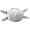 3M™ N100 Particulate Respirator, Half Facepiece, Non-Oil Particles, White (142-8233)