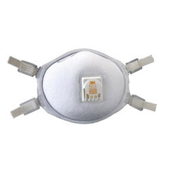 3M™ N95 Particulate Welding & Metal Pouring Respirator, Faceseal, Non-Oil Particles, White (142-8212)