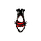 3M™ Protecta® Construction Style Positioning Harness, Standard, D-Rings, Leg Buckles, Medium/Large, Pass-Through Chest Connection (098-1161309)