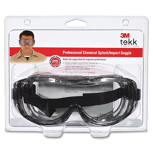 3M™ Protective Eyewear, Wraparound, Adj.Headband, Clear (MMM9126480025T)