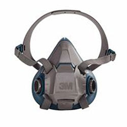 3M™ Rugged Comfort Half-Facepiece Reusable Respirators, Small (142-6501)