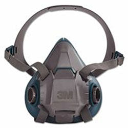 3M™ Rugged Comfort Half-Facepiece Reusable Respirator, Large (142-6503)