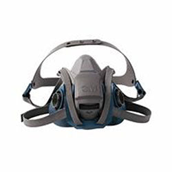 3M™ Rugged Comfort Quic-Latch Half-Facepiece Reusable Respirators, Small (142-6501QL)