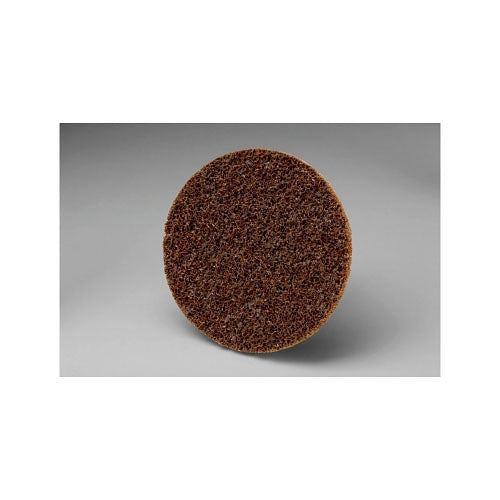 3M™ Scotch-Brite™ Roloc™ Discs, 3 in Dia, Aluminum Oxide, Brown, Coarse (405-048011-13257)