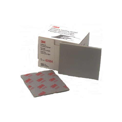 3M™ Softback Sanding Sponges, Fine, 5 1/2 in x 4 1/2 in (405-051131-02604)