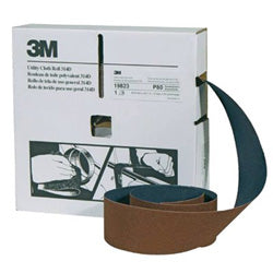 3M™ Utility Cloth Rolls 314D, 1 1/2 in x 50 yd, P320 Grit (405-051115-19803)