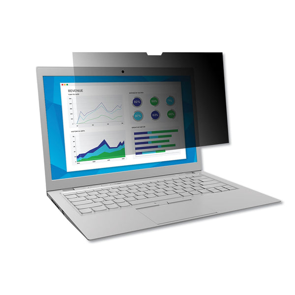 3M™ Frameless Blackout Privacy Filter for 15.6" Widescreen Laptop, 16:9 Aspect Ratio (V58084)