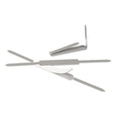 ACCO Self-Adhesive Paper Fasteners, 1" Capacity, 2.75" Center to Center, Silver, 100/Box (ACC70010)