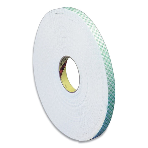 3M™ 4016 Double Coated Urethane Foam Tape, 0.38" x 36 yds, White (MMM4016) (MMM4016)
