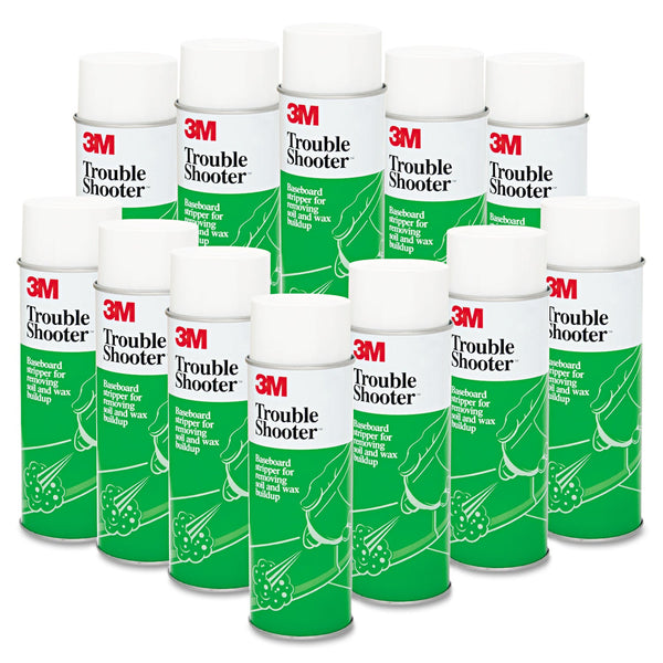 3M™ TroubleShooter Baseboard Stripper, 21 oz Aerosol Spray, 12/Carton (MMM14001)
