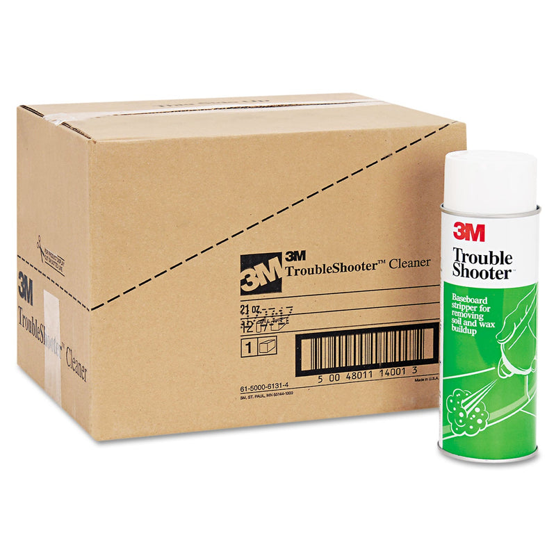 3M™ TroubleShooter Baseboard Stripper, 21 oz Aerosol Spray, 12/Carton (MMM14001)