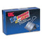 Officemate Binder Clips, Large, 2&quot;Wide, 1&quot; Cap, Black/Silver (OIC99100)